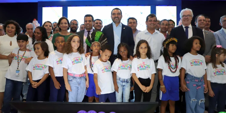 Programa Alfabetiza Mais Tocantins foi criado pelo Governo do Tocantins, em 2024, com o objetivo de alfabetizar todas as crianças das escolas públicas tocantinenses até o final do 2° ano do ensino fundamental - (Créditos: Aldivan Nogueira/Governo do Tocantins)