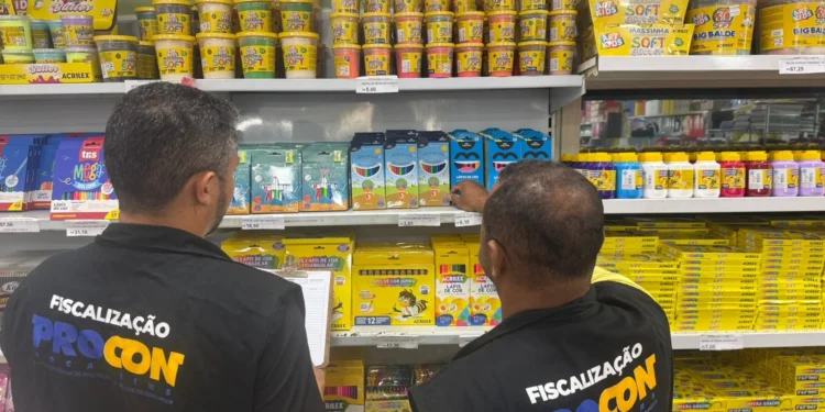 Procon Tocantins encontra variação de até 245% nos preços de materiais escolares em Gurupi