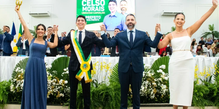 Em Paraíso, Celso Morais e Ubiratan Carvalho são empossados como prefeito e vice