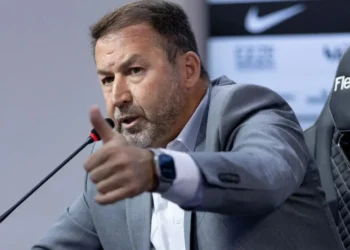 Augusto Melo, presidente do Corinthians • Rodrigo Coca/Agência Corinthians