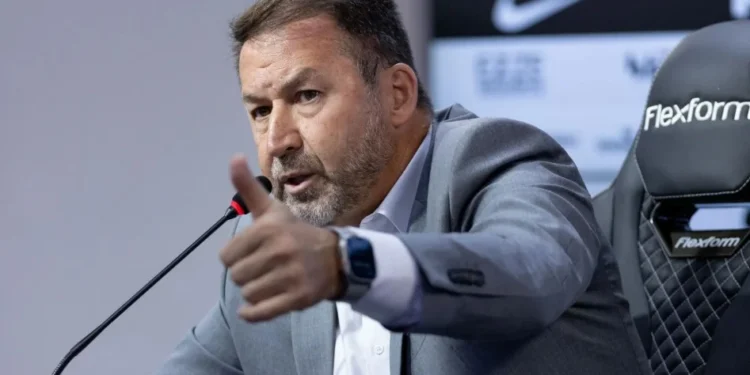 Augusto Melo, presidente do Corinthians • Rodrigo Coca/Agência Corinthians