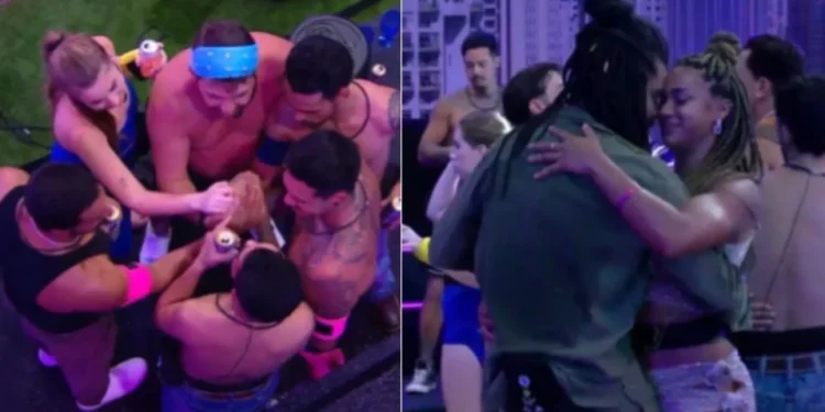 BBB25: César Menotti e Fabiano se apresentam; veja o que rolou na festa