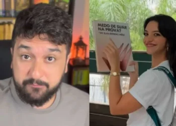 Professores criam conteúdo descontraído sobre história • Instagram/Prof. Vítor Soares; Instagram/Débora Aladim