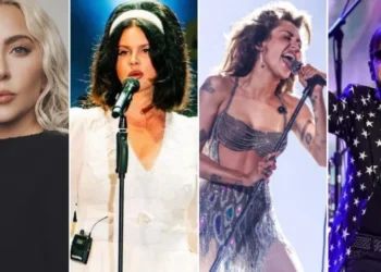 Lady Gaga, Lana Del Rey, Miley Cyrus e Ringo Starr lançarão álbuns neste ano • Foto 1: Instagram/Lady Gaga | Foto 2: Instagram/Lana Del Rey | Foto 3: John Shearer/Getty Images for The Recording Academy | Foto 4: Instagram/Ringo Starr