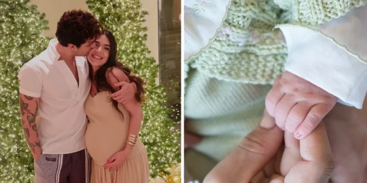 Jade Magalhães compartilha nova foto da filha com Luan Santana