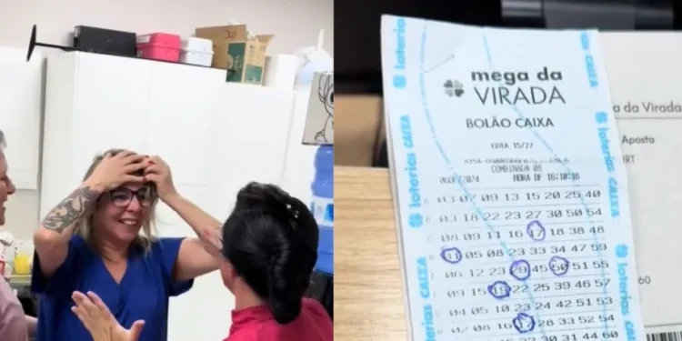 Mulher confunde resultado da Mega da Virada e festeja vitória por engano