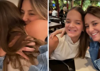 Ticiane Pinheiro celebrou o retorno de Rafaella Justus para casa, após passar as festas de fim de ano com o pai e irmã • Instagram/Ticiane Pinheiro