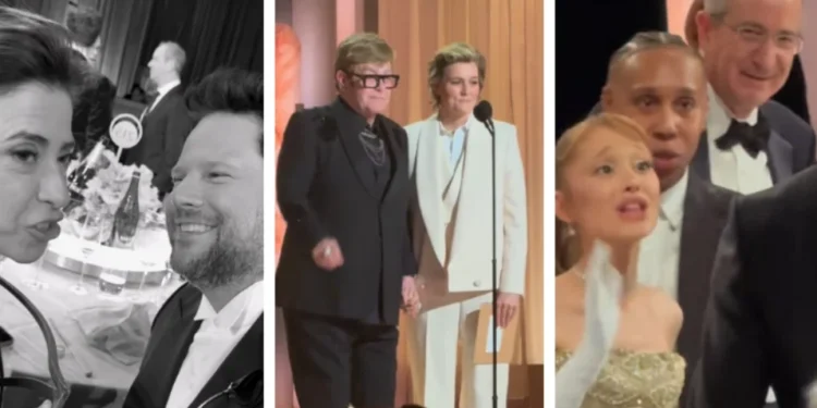 Selton Mello mostra bastidores de vitória no Globo de Ouro