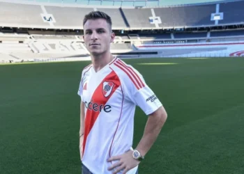 Galoppo foi apresentado oficialmente no River Plate • Foto: Divulgação/ River Plate