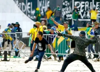 Atos de 8 de Janeiro de 2023, em Brasília (DF) • Marcello Camargo/Agência Brasi