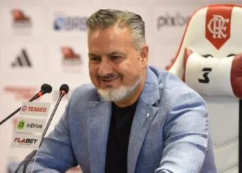 José Boto, do Flamengo, comanda as mudanças no futebol do clube • Marcelo Cortes / Flamengo