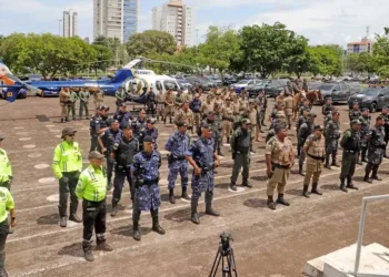 Polícia Militar, Polícia Civil e Guarda Metropolitana vão atuar juntas — Foto: Adilvan Nogueira/Governo do Tocantins
