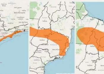 Alertas do Inmet para as próximas horas — Foto: Inmet