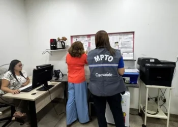 Visita na UPA Norte de Palmas. Foto: Raquel Oliveira