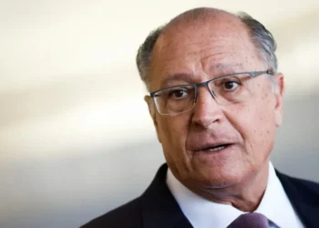 Geraldo Alckmin, vice-presidente do Brasil • , no Palácio do Itamaraty em Brasília, Brasil27/02/2023REUTERS/Adriano Machado