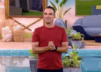 BBB 25 com apresentação de Tadeu Schmidt • Reprodução/TV Globo