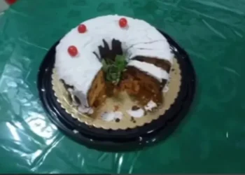 Bolo envenenado em Torres, no Rio Grande do Sul • Reprodução