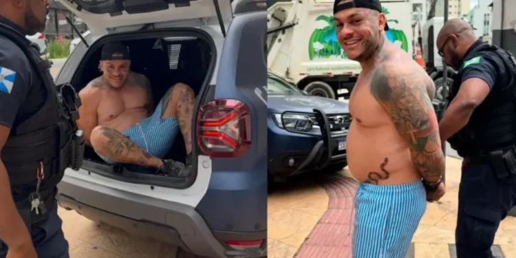 Tiago Toguro, de 34 anos, foi detido na tarde desta quinta-feira (9) em Balneário Camboriú (SC) • Reprodução/Instagram/@toguro