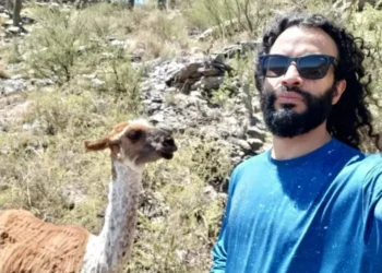 Felippe Almeida Marques, de 37 anos, está viajando desde o dia 18 de dezembro • Reprodução