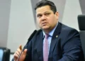 O senador Davi Alcolumbre (União Brasil-AP) • Geraldo Magela/Agência Senado