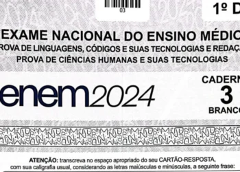 Veja a prova branca na íntegra • Reprodução/Inep