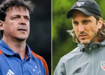 Fernando Diniz e Luis Zubeldía assumiram suas respectivas equipes em 2024 • Reprodução