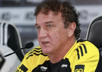 O técnico Cuca em apresentação no Atlético-MG • Divulgação/Atlético-MG