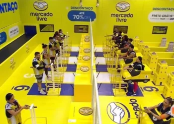 Estreia do BBB25 tem prova de resistência em duplas, valendo imunidade • Globo/Reprodução