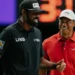 Filho de Tiger Woods dá risada ao ver o pai sofrer uma derrota; assista