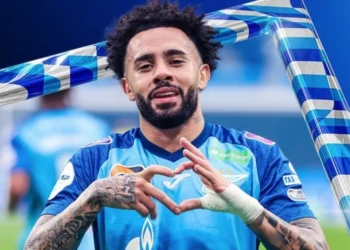 Claudinho, jogador do Zenit • Foto: Divulgação/ @zenit_spb