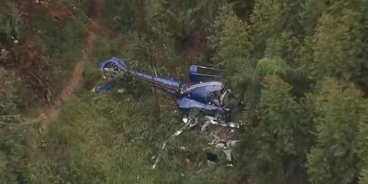 Condições do tempo dificultaram buscas por helicóptero que caiu em SP