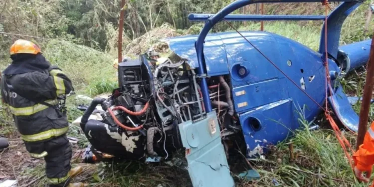 Casal morto em queda de helicóptero será enterrado neste fim de semana