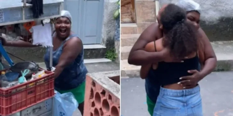 Estudante emociona mãe ao contar aprovação em medicina na Uerj