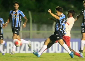 Grêmio passou pelo Red Bull Bragantino na Copinha • Foto de Fernando Roberto/Red Bull Bragantino.