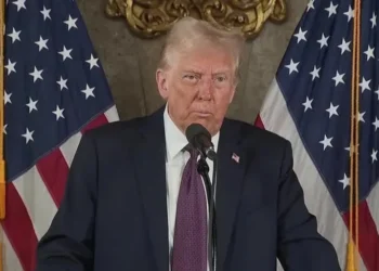 Presidente eleito dos Estados Unidos, Donald Trump • UNRESTRICTED POOL