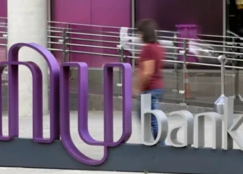 Fachada do Nubank: • REUTERS