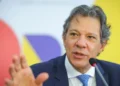 O ministro Fernando Haddad • Divulgação/Ministério da Fazenda