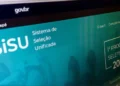 Página do Sisu na Internet • Divulgação