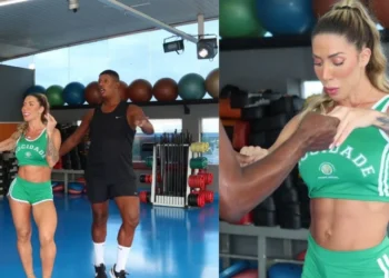 Tati Minerato faz aulas de samba e postura rumo ao Carnaval • Divulgação/Biell Almeida/Palmer Assessoria de Comunicação