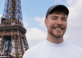 O youtuber norte-americano MrBeast • Reprodução