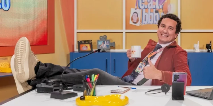 BBB25: Rafael Portugal volta ao ‘CAT BBB’ com piada sobre Gracyanne e Belo