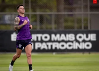 Primeira foto de Rodrigo Garro em campo neste ano • Foto: Divulgação/Ag. Corinthians