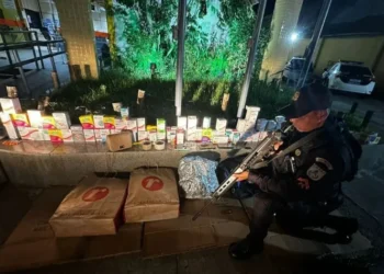 Medicamentos apreendidos pela PM do Rio de Janeiro • Reprodução