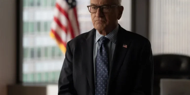 Robert De Niro estrela a nova minissérie de suspense da Netflix, "Dia Zero" • JOJO WHILDEN/Netflix © 2024