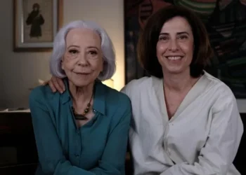 Fernanda Montenegro comemora indicação da filha, Fernanda Torres, ao Oscar 2025 • Divulgação/Globo