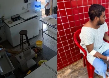 Homem que foi eletrocutado, enquanto carregava celular, é hospitalizado e segue em observação • Arquivo pessoal