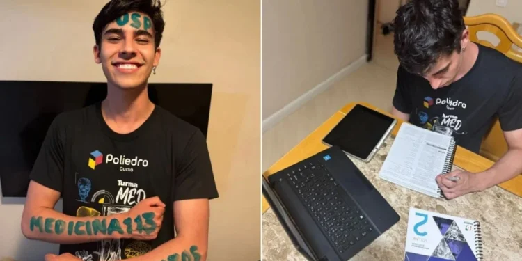“Lutei até o fim”, diz aprovado em medicina na USP após quase desistir