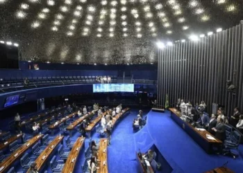 Plenário do Senado Federal durante sessão solene do Congresso • 20/12/2024 - Saulo Cruz/Agência Senado