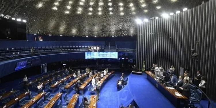 Plenário do Senado Federal durante sessão solene do Congresso • 20/12/2024 - Saulo Cruz/Agência Senado