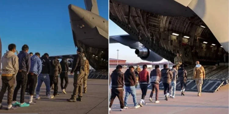 Governo já esperava voo de deportados antes de Trump